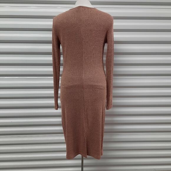 Walter Baker Tenley Sweater Dress Womens XL Long Sleeve Stretch Bodycon - Picture 3 of 8